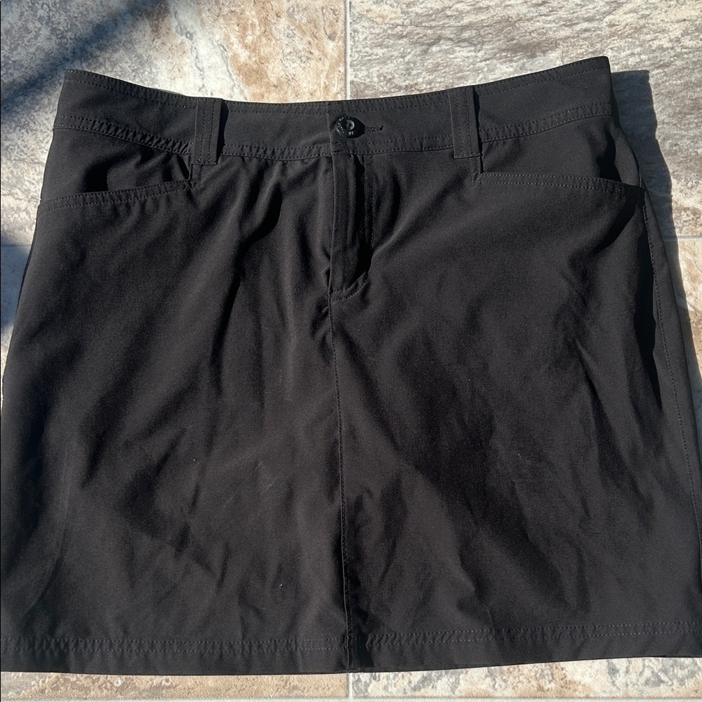 Eddie Bauer Black Skort